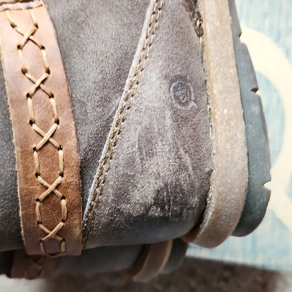 Brown Suede Ankle Boots - Picture 8 of 9